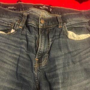 Hollister Hollister navy blue pants in perfect conditions